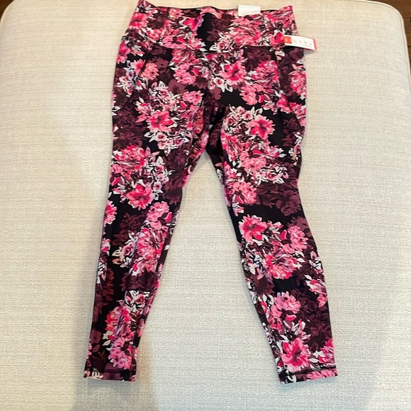 LIVI Lane Bryant Printed 7/8 Power Legging With Wicking size 14/16. NWT - Picture 1 of 4